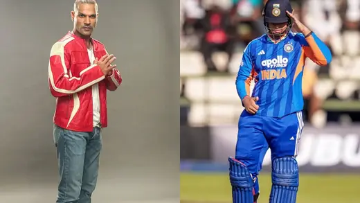 Shikhar Dhawan Cheers on Vaibhav Sooryavanshi's Bold Game