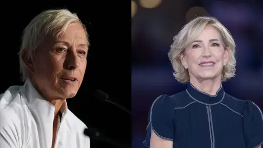 Chris Evert Rallies for Martina Navratilova in Tennis Drama