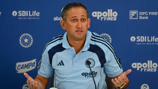 Ajit Agarkar Touches Down in Sri Lanka for Test Series