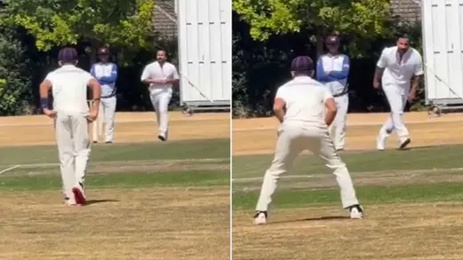 Saif Ali Khan's Bowling Skills Dazzle in London Club Match