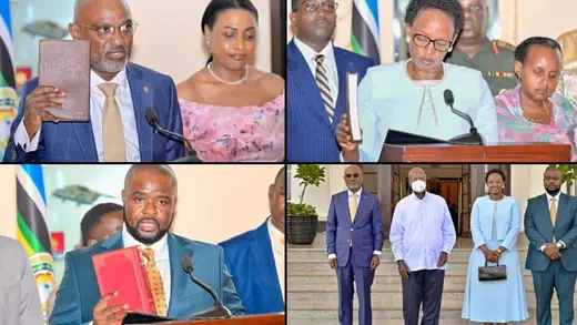 Museveni Highlights Loyalty with New Officials Sworn In