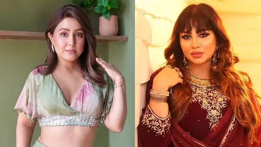 Arshi Khan Calls Out Hina Khan Over Charity Shenanigans