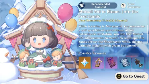 Join the Frosty Fun in Genshin's Mutual Aid Event Today!