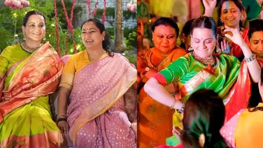 Kangana Ki Pehli Teej: Dilli Ki CM Ke Saath Masti