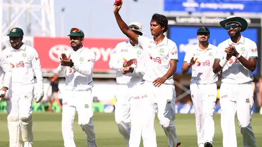 Bangladesh's Bowlers Bring the Thunder in Historic Test Clash