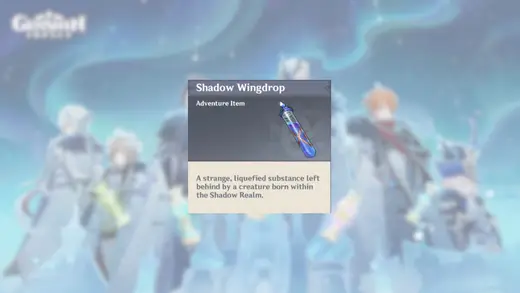 All Shadow Wingdrop locations in Genshin Impact