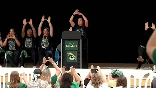 Utah Talons Celebrate Big After Winning AUSL Title