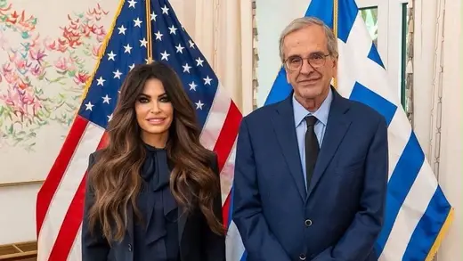 Samaras and Guilfoyle: A Meeting of Political Titans