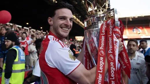 Declan Rice Reveals Arsenal's Premier League Celebration Fun