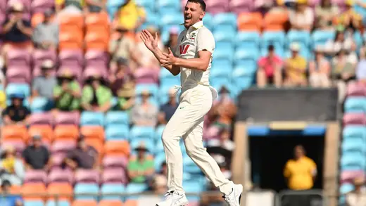 Hazlewood Joins 300 Wicket Club With Six-Wicket Showdown
