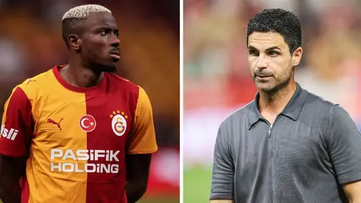 Galatasaray's Ozbek Says Osimhen Is Off the Market for Arsenal