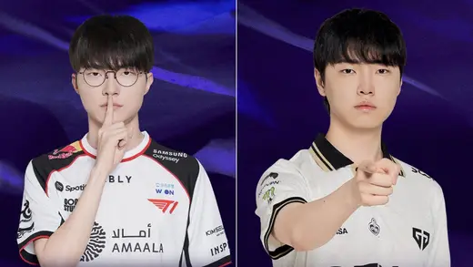 T1 vs Gen.G Clash in League of Legends LCK 2026 Round 4