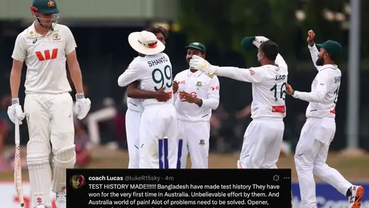 Bangladesh Shocks Australia in Epic Test Victory