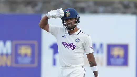 Dhruv Jurel's Heroic Half-Century in SL vs IND Test Match