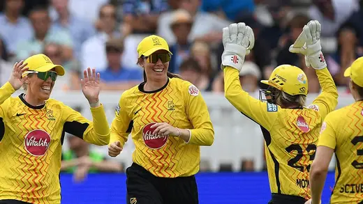 Trent Rockets Women Soar to First Hundred Title Victory