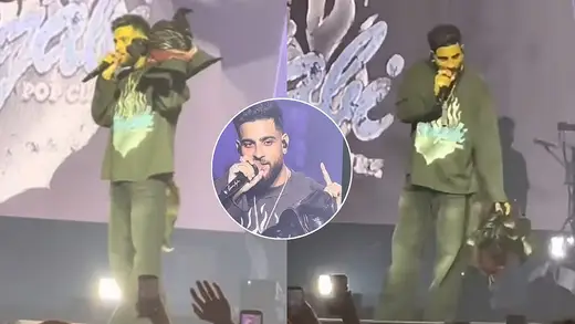 Karan Aujla's Concert Chaos: Jacket Toss in Adelaide