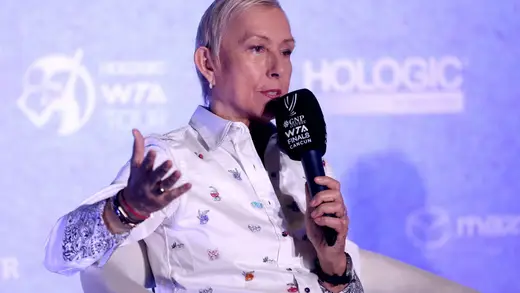 Martina Navratilova Stands Up for Sophie Cunningham Amid Drama