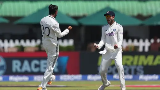 Manav Suthar Ne Pehli Ball Par Chandimal Ko Kiya Out