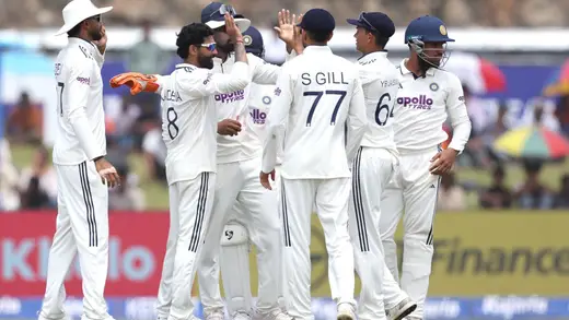KL Rahul's Catch: A Showstopper in SL vs IND Test Match