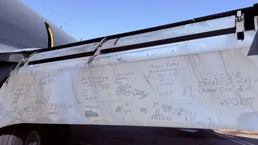 Troops Stir Up Talk with 'Operation Epstein Fury' Graffiti