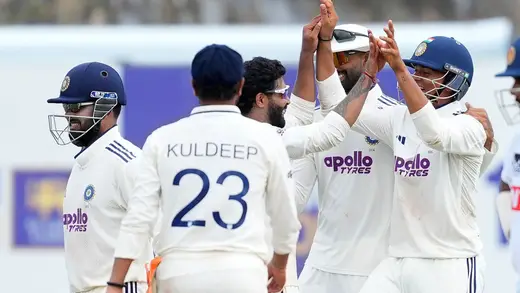 Jadeja's Spin Wizardry Leaves Dinusha in the Dust