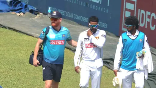 Dinesh Chandimal Ka Hospital Mein Entry, Galle Test Mein Drama