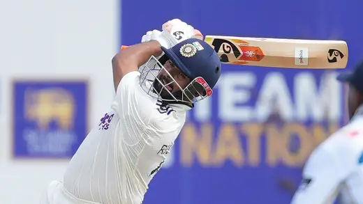 Rishabh Pant Launches Colossal Six Into the Streets in Galle