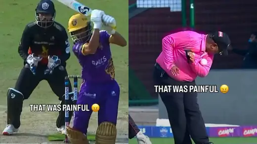 Umpire Dharmesh Bhardwaj Ka Face Off Lakshay Se Hua ICU