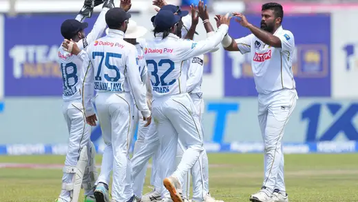 Jadeja Falls to Kumara's Bouncer Barrage in Galle Showdown