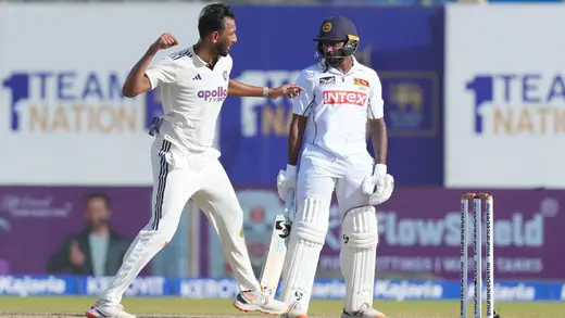 Prasidh Krishna's Ninja Move Sends Kamindu Mendis Packing
