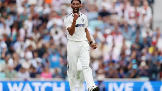 Prasidh Krishna's Stunning Catch Sends Madushka Packing for 6