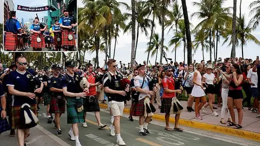 Tartan Army Ka Bagpipe Dhamaka, Sabko Aaya Pyaar