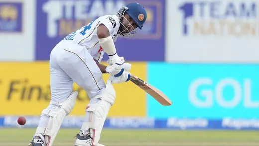 Sonal Dinusha Smashes Six to Reach Fifty in SL vs IND Test