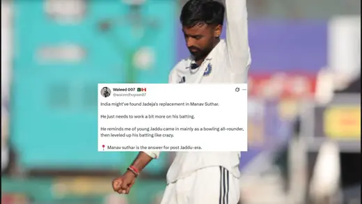 Manav Suthar: India's New Spin Sensation Shines Bright