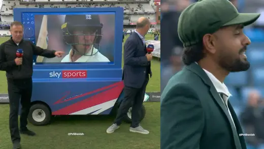 Babar Azam Dons Blazer for Toss Despite Injury at Headingley
