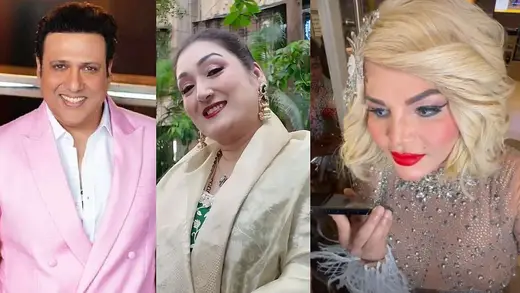 Rakhi Sawant and Sunita Ahuja Chat About Govinda's Plans