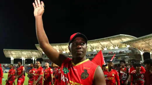 Dwayne Bravo Unveils New Anthem '5 STAR' for TKR Fans
