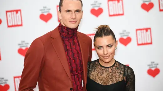 Sophia Thomalla Shines in Lavender Swimsuit in Thailand