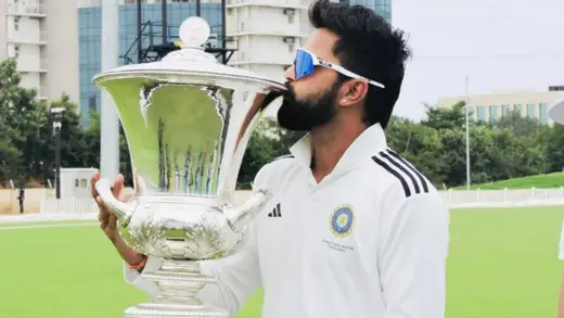 Saransh Jain Gears Up for Test Debut as Kuldeep Takes a Break