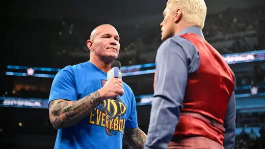 Nick Aldis Plays Peacemaker in SmackDown Showdown