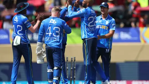 Matthew Forde Ka 5-Wicket Haul: SLK Ki Zabardast Jeet