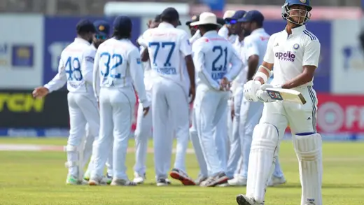 Yashasvi Jaiswal's 45 Sparks Drama in SL vs IND Test Match