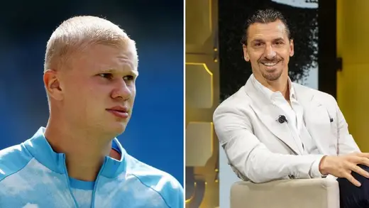 Zlatan's Hilarious Reaction to Haaland's New Buzz Cut