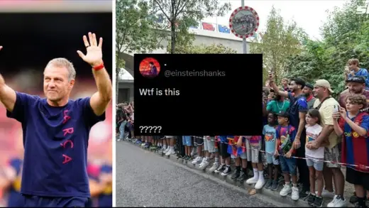 Barcelona Fans Stunned by Hansi Flick's Mysterious Lineup