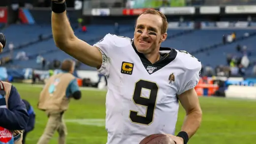 Drew Brees Gets Hall of Fame Jacket and Stays Retired