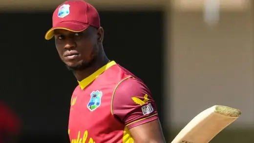 Evin Lewis Hits Colossal Six In CPL Clash, Falcons Triumph!