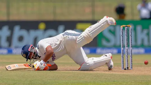 Rishabh Pant's Swing After Lunch Leads to Catch Mishap