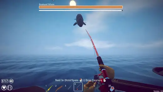 Defeat the Bowhead Whale in How to Fish Like a True Wizard