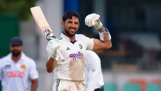 Dhruv Jurel's Tattoo Tribute After Scoring Century in Test