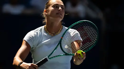 Aryna Sabalenka Dazzles in Black Lace Before US Open